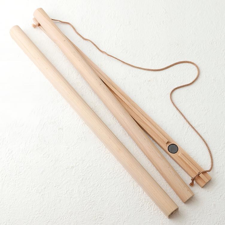 Wooden Rod for Tenugui (magnetic) - 0