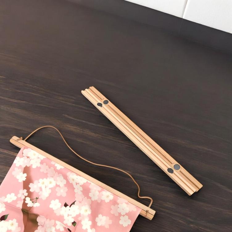 Wooden Rod for Tenugui (magnetic) - 1