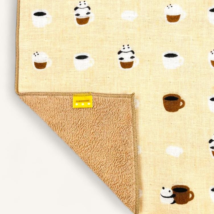 Handkerchief Towel – Panda Coffee - 1