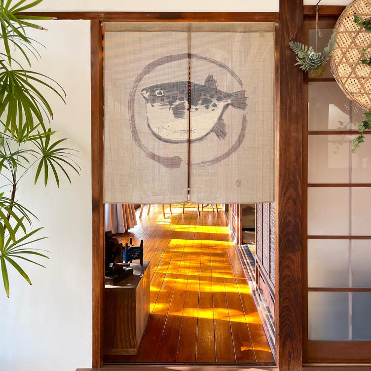 Noren – Fugu (85 x 90 cm) - 0