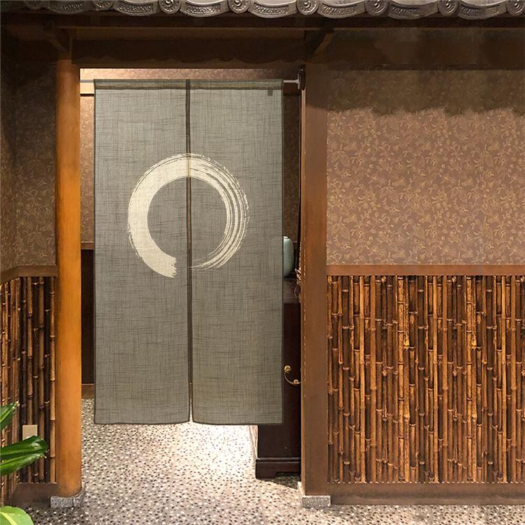 Noren – Enso Brown (85 x 150 cm) - 0