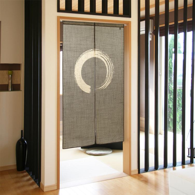 Noren – Enso Brown (85 x 150 cm) - 0