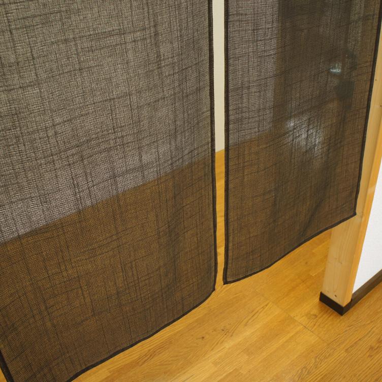 Noren – Enso Brown (85 x 150 cm) - 3