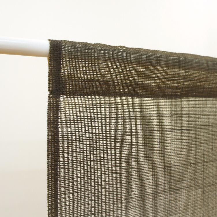 Noren – Enso Brown (85 x 150 cm) - 4