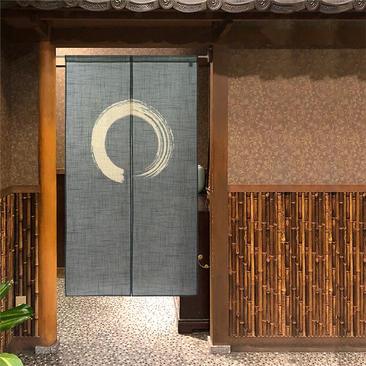 Noren – Enso Blue (85 x 150 cm) - 0