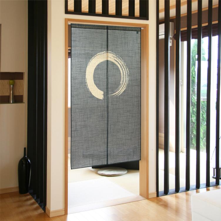 Noren – Enso Blue (85 x 150 cm) - 1