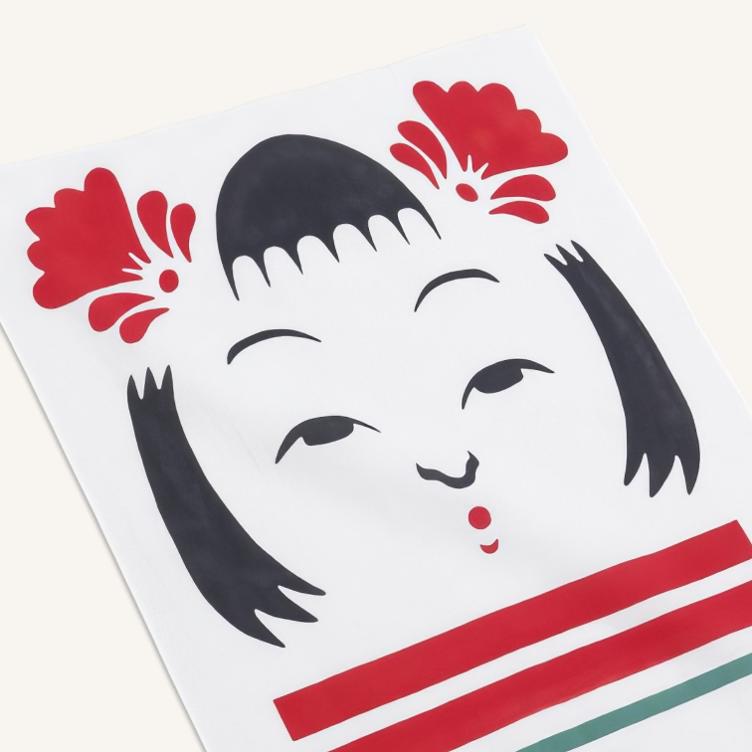 Tenugui – Kokeshi - 1